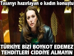 Tasarıyı hazırlayan Boyer konuştu
