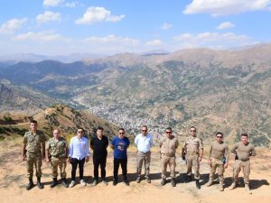 Şemdinlide başkan Saklıdan üst bölgeye ziyaret