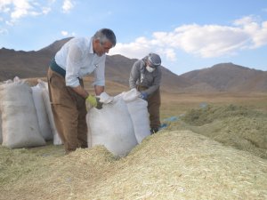 Yaylalardaki 5 aylık kış hazırlığı sona erdi