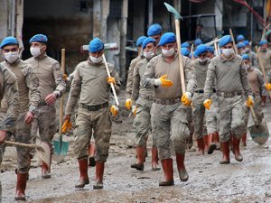 Komandolardan Giresun'a destek!