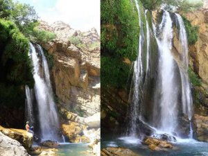 Kaval Köyünde Şelale Keşfettiler