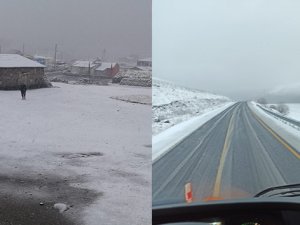 Ardahan'da beyaza büründü!