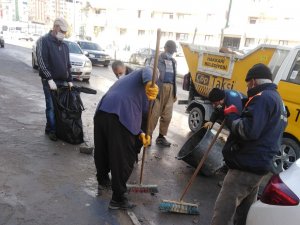 Hakkari belediyesinde genel temizlik