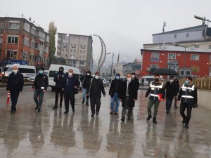 Hakkari'de kapsamlı korona virüs denetimi