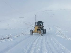 Van'da kar mesaisi başladı!