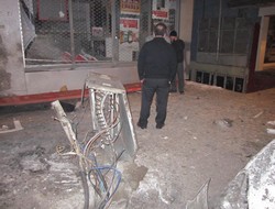 Olay sonrası patlama yeri