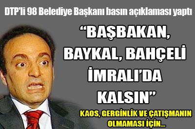 BAŞKAN BAYDEMİR SERT KONUŞTU