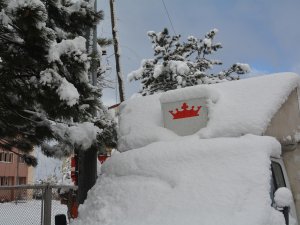 Hakkari belediyesinde karla mücadele çalışması