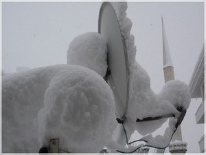 Hakkari’de kar manzaraları