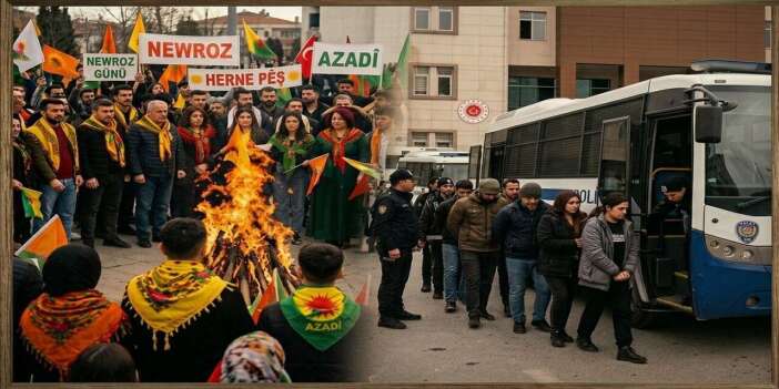 Newroz sonrası operasyon: Çok sayıda gözaltı