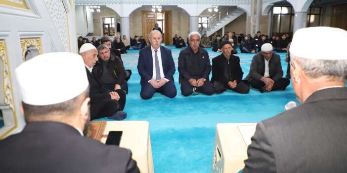 Hakkari’de Şehitler için Mevlit okutuldu