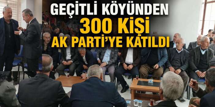 Hakkari Geçitli 'den AK Parti'ye katılım