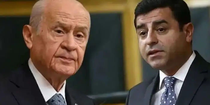 'Çerçeve yasa'ya imza atan Bahçeli: Demirtaş'la düzenli olarak görüşüyoruz