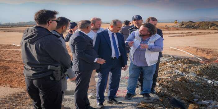 Vali Taşyapan’dan Yüksekova Havalimanı’na inceleme ziyareti