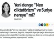 Yeni denge “Suriye nereye” mi?