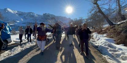 Tunceli'de Gağan kutlaması coşkuyla yapıldı