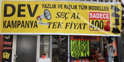 Depo ayakkabıda kışlık botları 400 TL