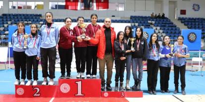 Hakkari’de Dart il birinciliği yapıldı