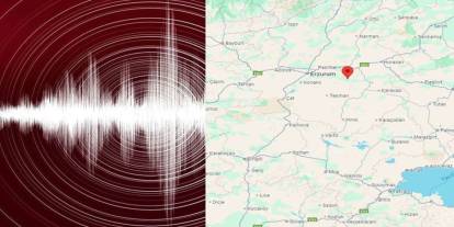 Erzurum'da korkutan deprem