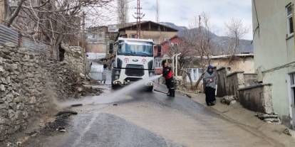 Hakkari Belediyesi'nden bahar temizliği