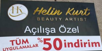 Helin Kurt Beauty Artist’te şok indirim