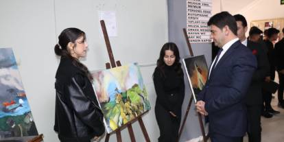 Güzel Sanatlar’dan Çanakkale Şehitlerine Özel Resim Sergisi
