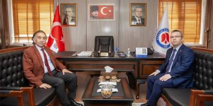Vali Yardımcısı Berber'den Rektör Gençcelep’e ziyaret