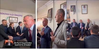 AK Parti heyetinden Sırrı Süreyya Önder için taziye ziyareti