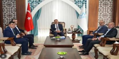 STK Temsilcilerinden Vali Ali Çelik’e Ziyaret