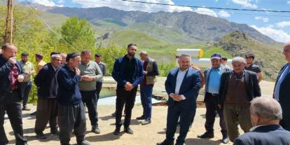 Müftü Okuş, Durankaya'da halkla buluştu
