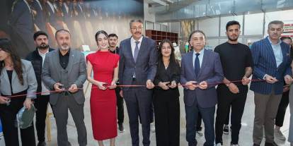 Hakkari üniversitesi öğrenci topluluğu resim sergisi düzenlendi