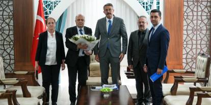 Sosyal Güvenlik Haftası’nda Vali Ali Çelik’e Nezaket ziyareti