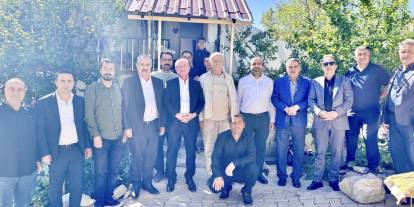 Başkan Kaya’ya Durankaya'da sıcak karşılama
