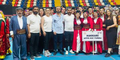 Hakkari Afife Kız Yurdu Türkiye şampiyonu oldu!