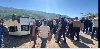 Hakkari HEM'de kaza açıklaması 13 yaralımız var