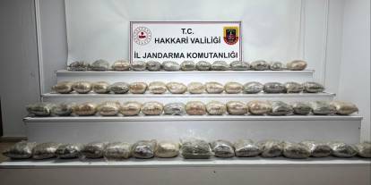 Yüksekova'da 34 Kilo uyuşturucu ele geçirildi