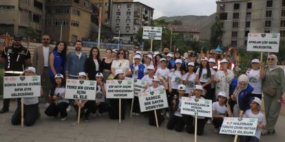 Hakkari’de Dünya Çevre Günü’nde temizlik etkinliği