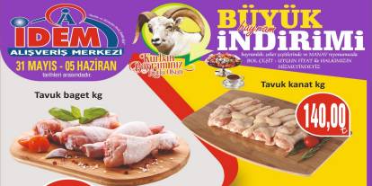 İDEM AVM'den büyük bayram indirimi