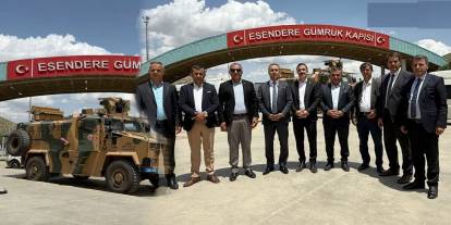 Esendere Gümrük Kapısı'nda çözüm arayışı