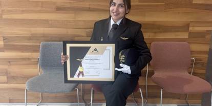 Hakkari merkez ilk kadın pilot