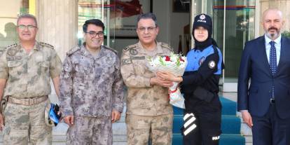 Emniyet Müdürü Yılmaz'dan Jandarma'ya anlamlı ziyaret