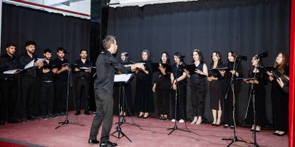 Hakkari üniversitesinde yılsonu konseri