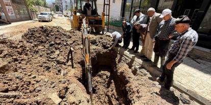 Başkan Şakar, Altyapı çalışmalarını yerinde inceledi