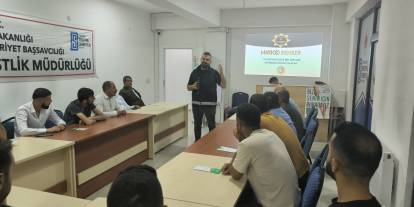 Hakkari emniyeti bin 500 Broşürle UYUMA ve NARVAS tanıtıldı