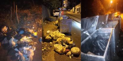 Belediye Topluyor, bazı vatandaşlar kirletiyor