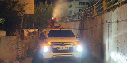 Hakkari’de sivrisinekle amansız mücadele