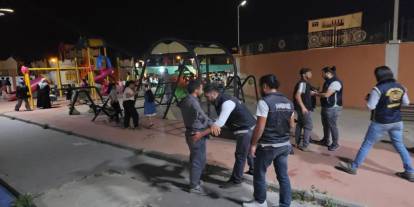 Hakkari'de park ve metruk binalarda GBT kontrolü
