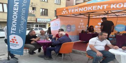 Hakkari Teknokent Kolejinden tanıtım ve tercih çadırı hizmeti…