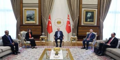 Erdoğan'la görüşen DEM Parti: Karşılıklı irade devam ediyor