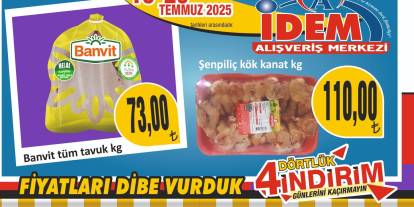 İDEM AVM'den Temmuz ayı indirimi